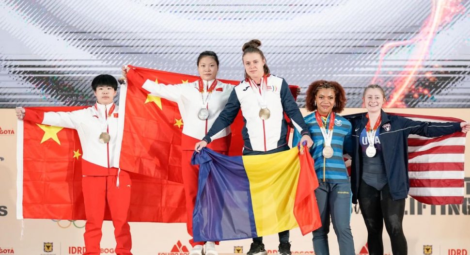 Botoșăneanca Loredana Toma a cucerit două medalii de aur la Campionatele Mondiale de haltere