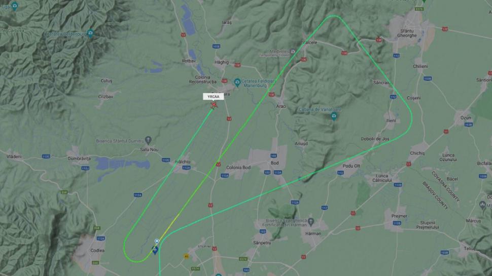 Primul zbor la Braşov a avut loc marţi. Un avion de calibrare a decolat de pe Aeroportul Băneasa spre Aeroportul Ghimbav 805174