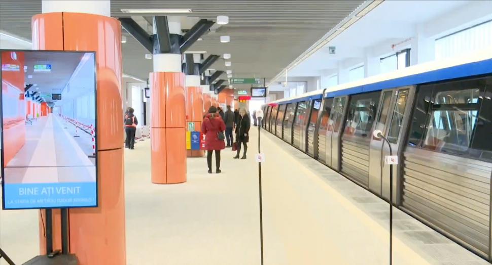 Stația de metrou supraterană din Sectorul 4 este gata! Daniel Băluță: ”În cel mai scurt timp oamenii o vor putea folosi” 805197