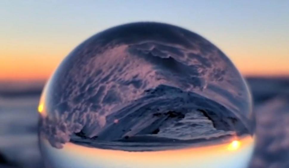 Imagini spectaculoase cu Vârful Omu, la -20 de grade Celsius. Peisajul îţi taie respiraţia 805620