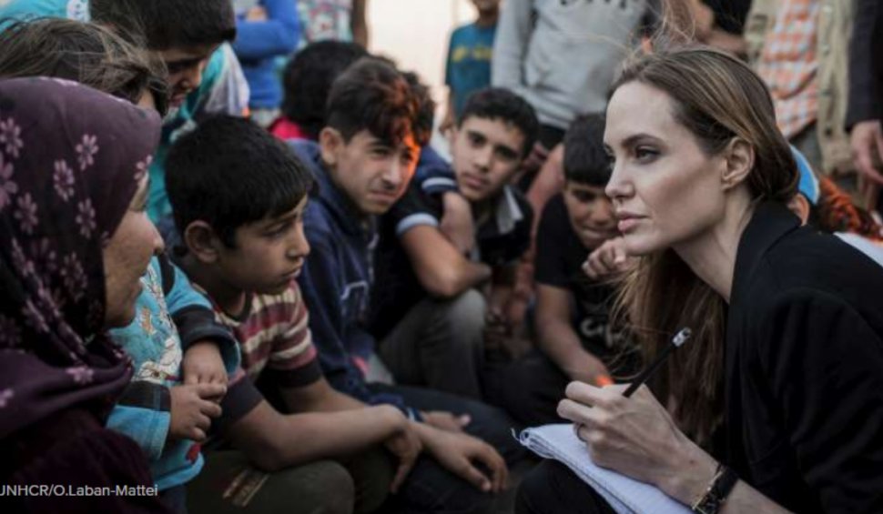 Angelina Jolie se retrage din rolul de trimis special al Înaltului Comisariat ONU pentru Refugiaţi