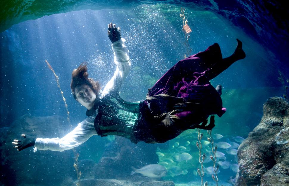 AquaDom, un acvariu gigantic cu pești tropicali, a explodat într-un hotel din Berlin și a produs un dezastru în împrejurimi 805945