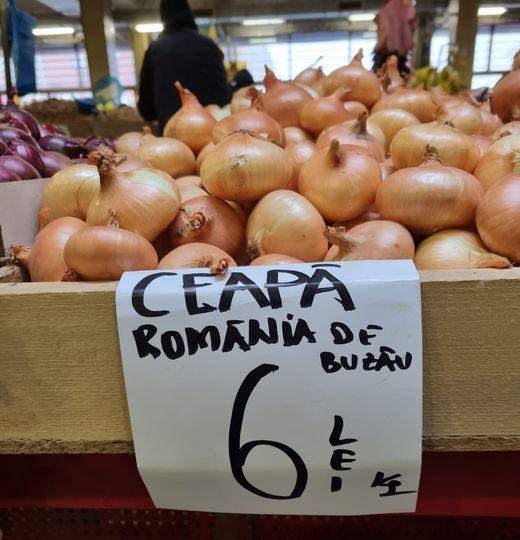 Cât a ajuns să coste un kilogram de ceapă în Piaţa Obor din Bucureşti: "Ruşine celor care îşi bat joc de noi" 805979