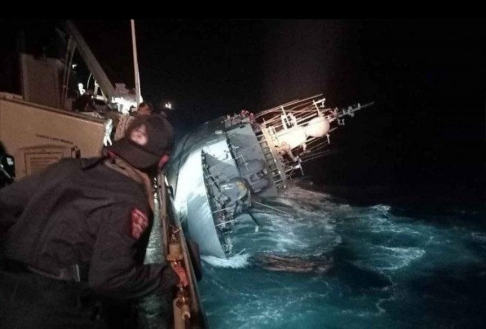 O navă de război s-a scufundat în largul coastelor Thailandei | Zeci de oameni dați dispăruți 806349