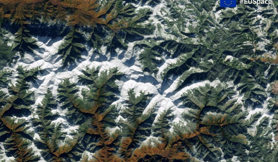 Imagini cu Munții Rodnei din spațiu, postate de Comisia Europeană 806941