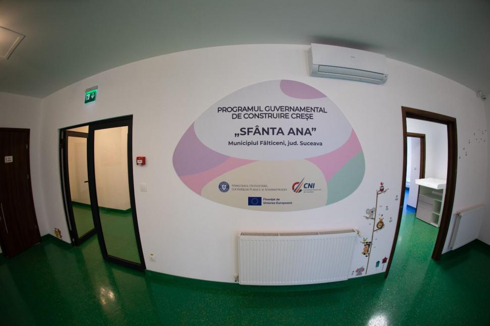 Prima creșă ”verde” a fost inaugurată la Fălticeni. Construcția a fost terminată în mai puțin de patru luni 806829