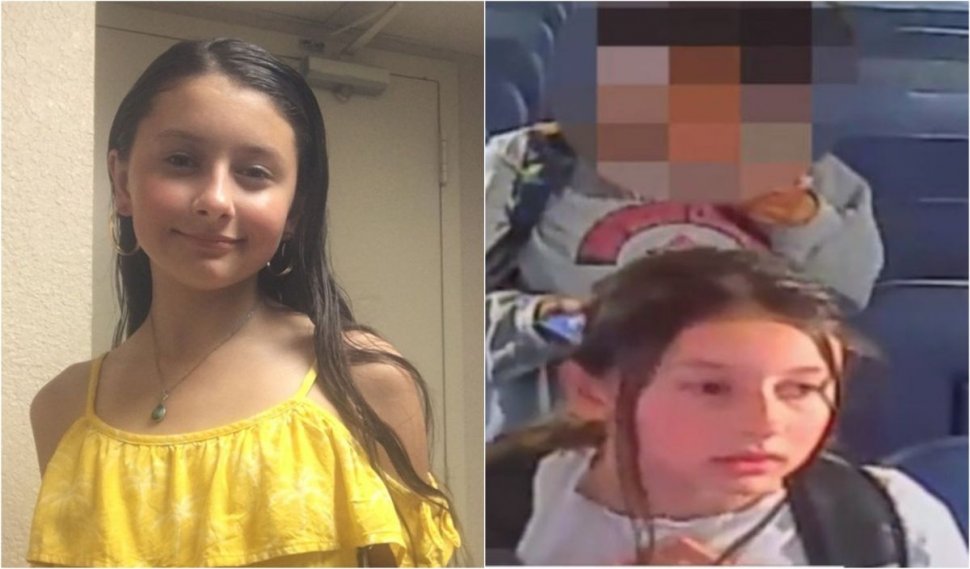 Ultimele imagini cu Mădălina Cojocari, fetiţa de 11 ani dispărută în SUA, publicate de Poliţia americană