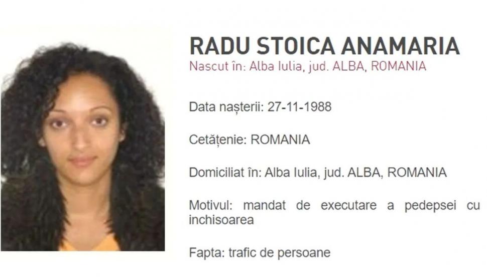 Ea este Anamaria Radu-Stoica, românca de pe lista celor mai căutate infractoare din lume 807985