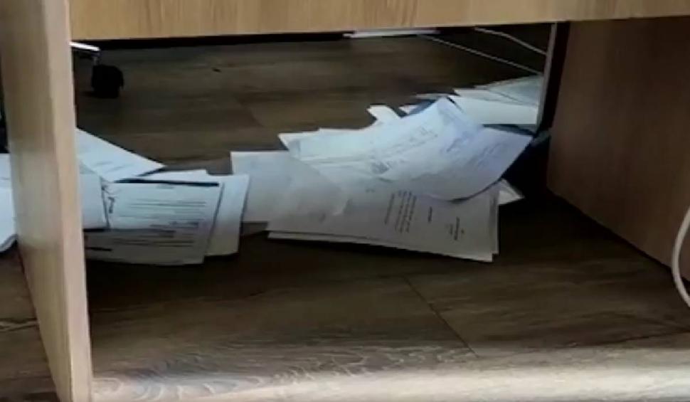 Imagini cu biroul unui lider PSD, spart de hoţi. Ce căutau infractorii chiar de Crăciun 808114