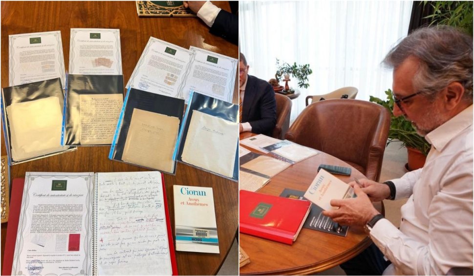 Mai multe manuscrise ale marilor autori români rămân în patrimoniul statului