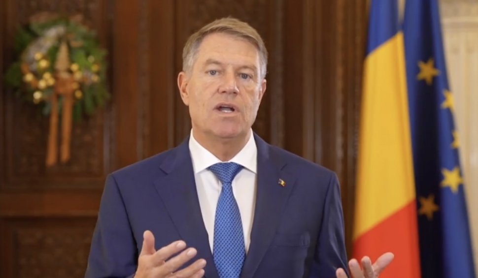 Klaus Iohannis, mesaj de final de an pentru români: "Să transformăm fiecare criză într-o oportunitate"