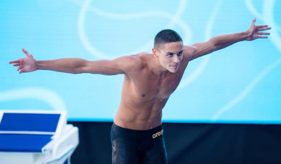 David Popovici, desemnat cel mai bun înotător din lume în 2022