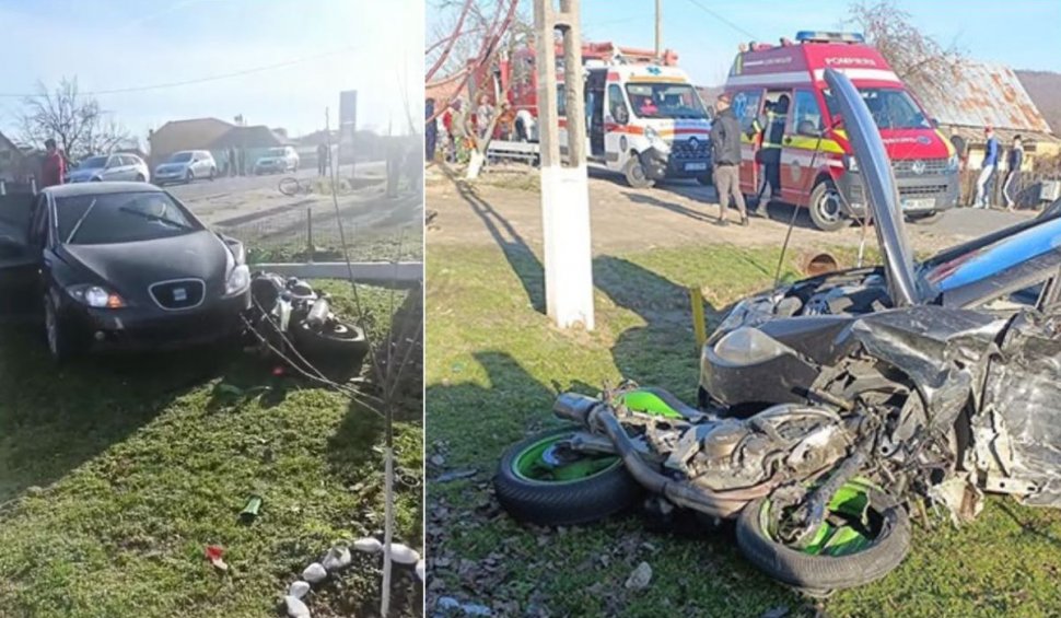Un tânăr motociclist din Gorj a murit la numai 33 de ani într-un teribil accident în Căpreni