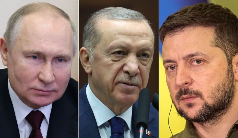 Erdogan i-a propus lui Zelenski să joace rol de mediator în relaţia cu Rusia