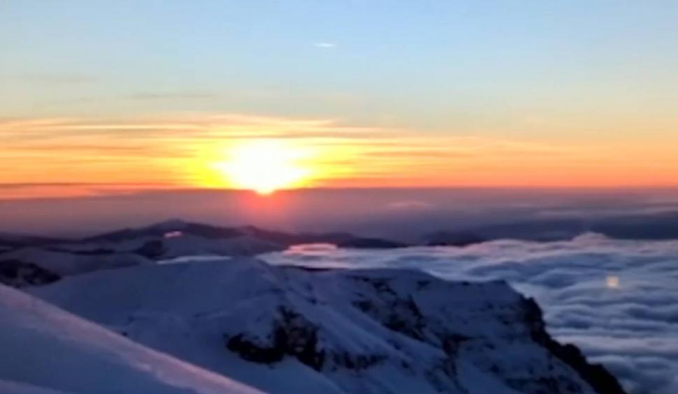 Ninge abundent în România. Turiştii se bucură de peisajul de iarnă 809650