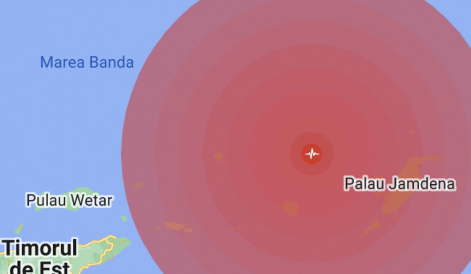 Cutremur violent cu magnitudinea de 7,6 grade în Indonezia! Există risc de tsunami