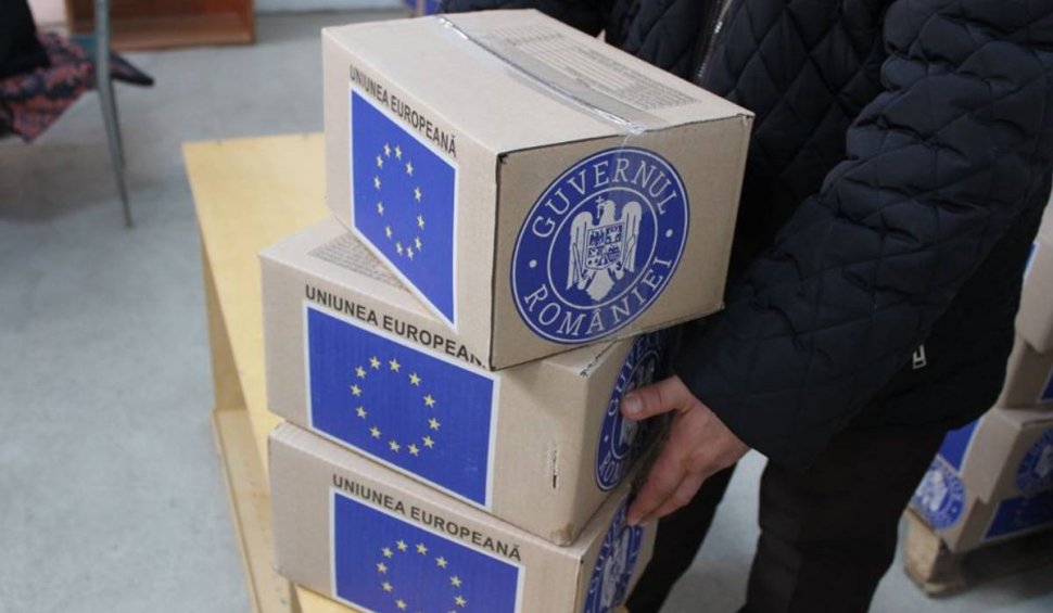 Îmbulzeală la ajutoarele de la Uniunea Europeană. În Târgu Jiu s-au trimis doar 700 de pachete pentru 3.000 de beneficiari