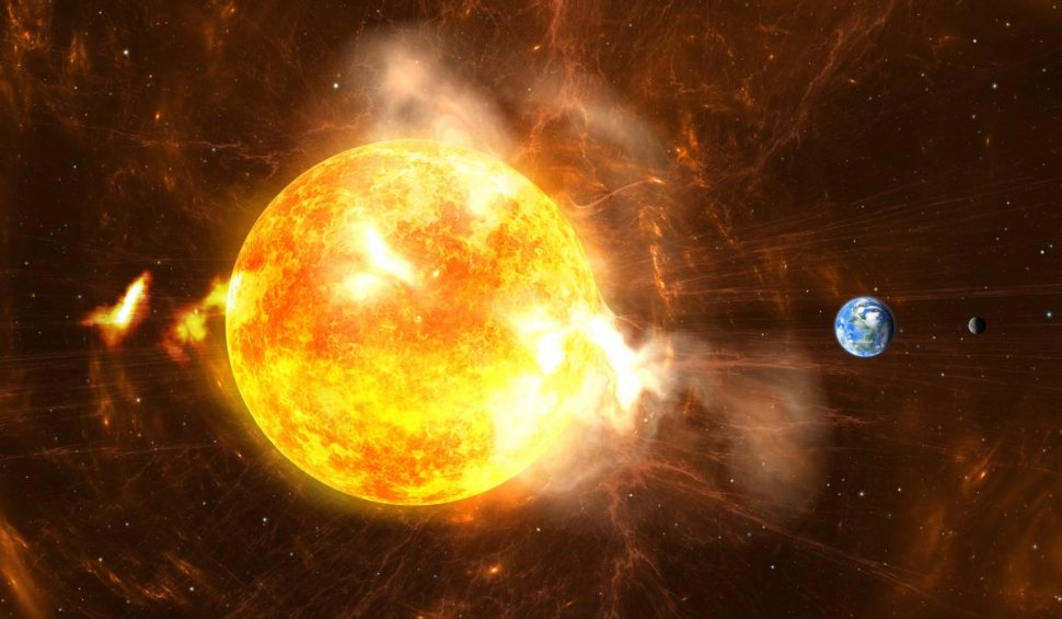 O explozie solară va afecta Pământul în aceste zile. NASA avertizează că rețelele electrice și comunicațiile pot fi perturbate