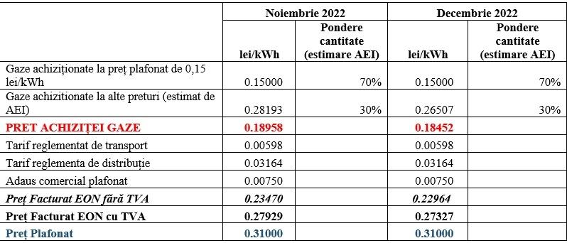 Factura la gaze pe luna decembrie 2022 l-a costat pe un român peste 30% din venitul familiei. Președintele AEI: "Nu a beneficiat de niciun ajutor" 810463