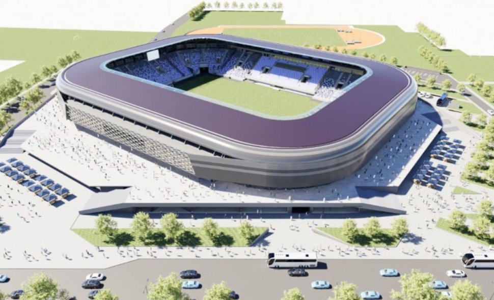 Încă un stadion în România! Ce oraș va beneficia de el 