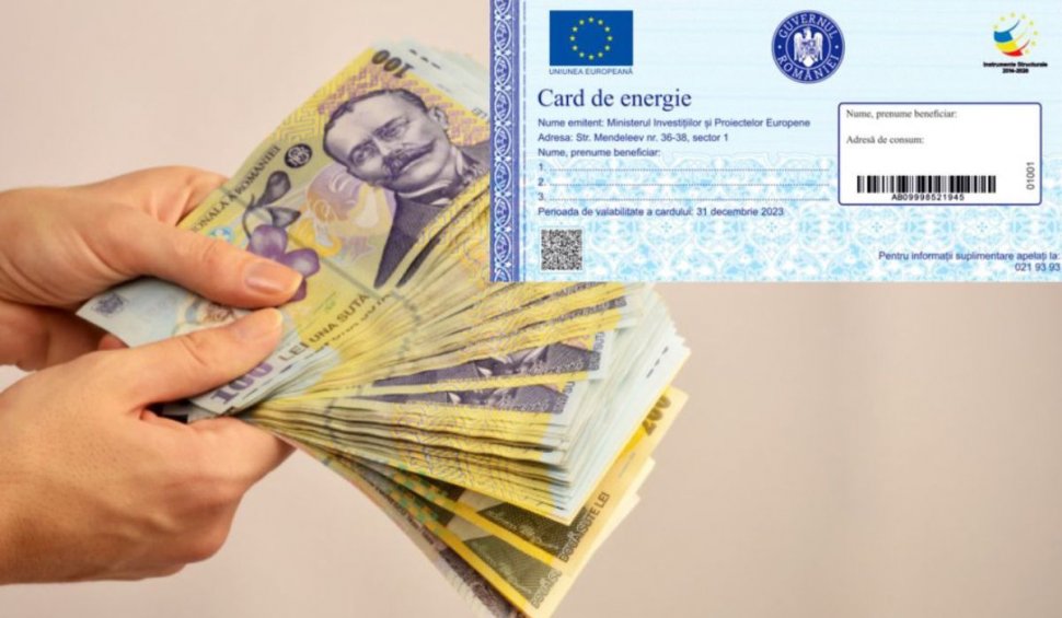 Cardul de energie pentru plata facturii | Cine sunt românii care beneficiază de ajutor și cum pot face plata