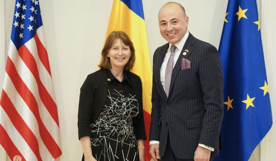 Andrei Muraru, ambasadorul României în SUA, s-a întâlnit cu Kathleen Kavalec, ambasadorul SUA la Bucureşti