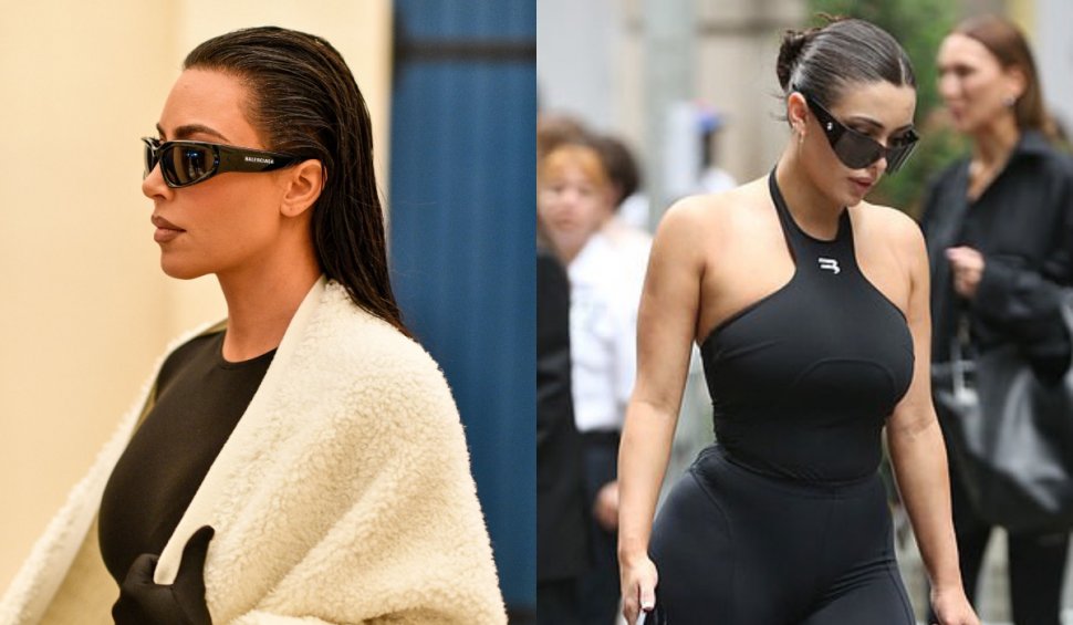 La două luni după divorțul de Kim Kardashian, Kanye West s-ar fi însurat cu "clona" ei