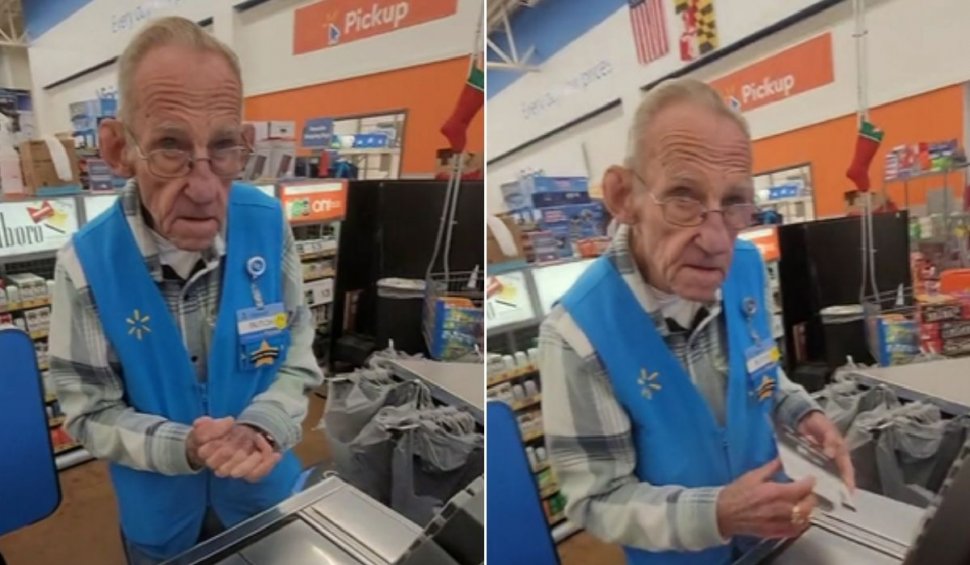 Gestul care i-a schimbat viața bătrânului care lucra într-un supermarket, la 82 de ani