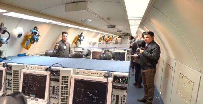 Antena 3 CNN, imagini exclusive din interiorul avionului AWACS aterizat la Otopeni, care va supraveghea războiul Rusiei în Ucraina 811491