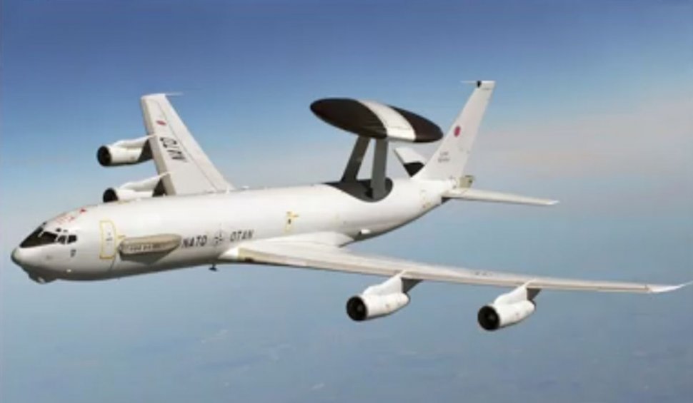 "Ochii din cer ai NATO" aterizează marți în România | Ce misiuni vor îndeplini avioanele AWACS