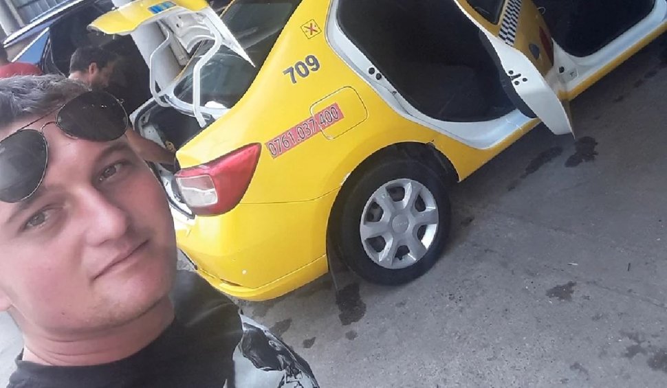 El este taximetristul care a dus-o gratuit pe mama cu fiul rănit la spital: "Am credința că, dacă faci bine, bine găsești"