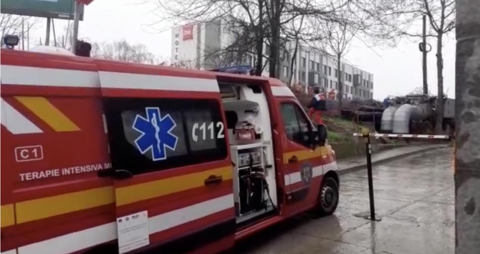 Bărbat lovit mortal de o locomotivă, lângă un pasaj de cale ferată din Timișoara 812176