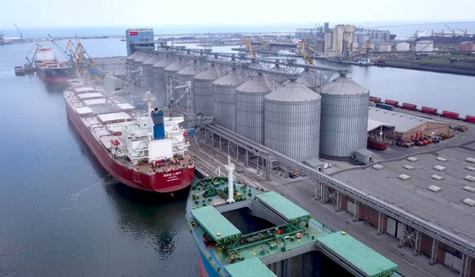 Portul Constanța, trafic de marfă record în 2022, pe fondul conflictului din Ucraina