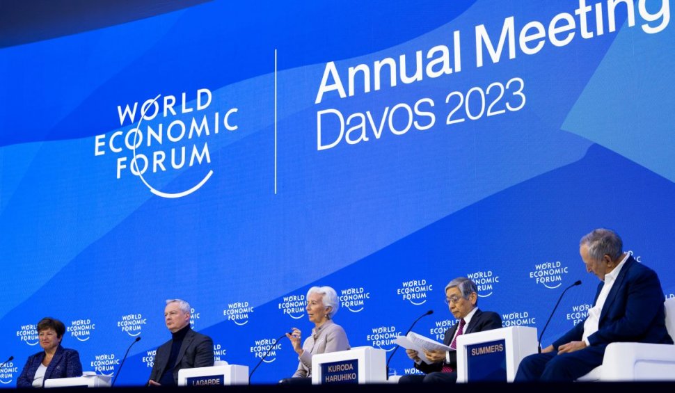 Forumul Economic Mondial de la Davos s-a încheiat cu semnale de alarmă privind climatul şi inflaţia