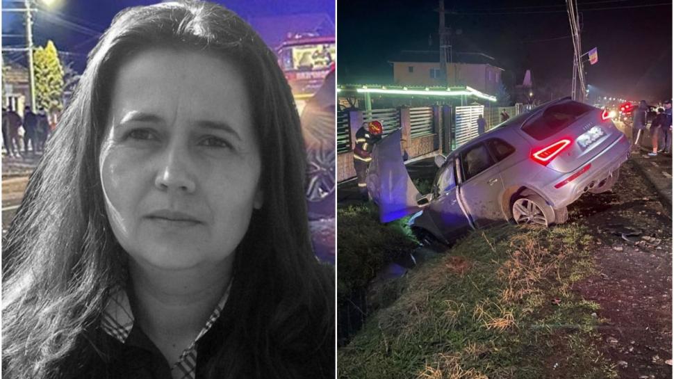 Ea este Rodica, doctoriță și mamă a doi copii, ucisă de un șofer beat. Bărbatul depășea o coloană de mașini