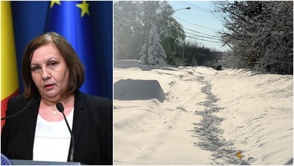 Vin ninsorile în toată țara! Elena Mateescu: ”Zile autentice de iarnă, chiar și în București!”