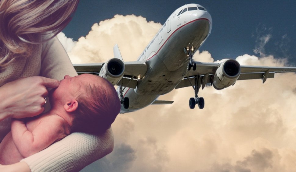 Clipe emoţionante la bordul unui avion. O pasageră a născut în timpul zborului de la Tokyo la Dubai, asistată de echipajul de cabină