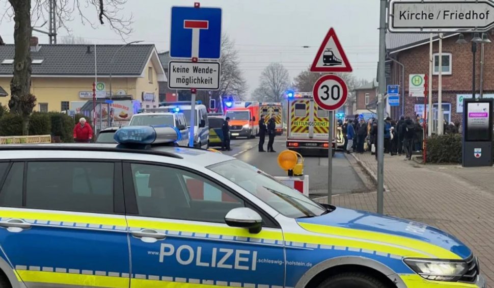 Doi morţi şi cinci persoane rănite în urma unui atac cu cuţitul, într-un tren din Germania | Suspectul a fost prins 