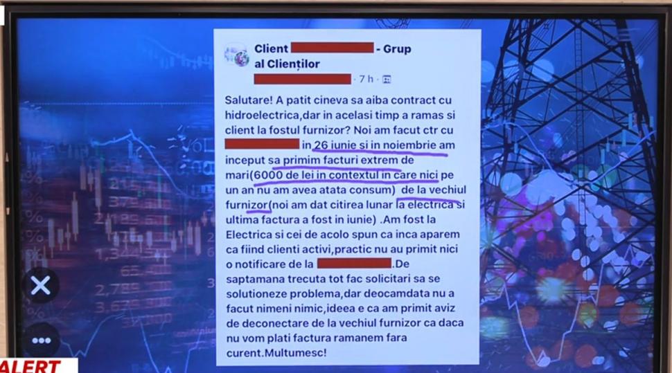 Românii primesc facturi la energie de la doi furnizori: 2 facturi, o singură casă. Ce au de făcut cei care sunt în această situaţie 813353