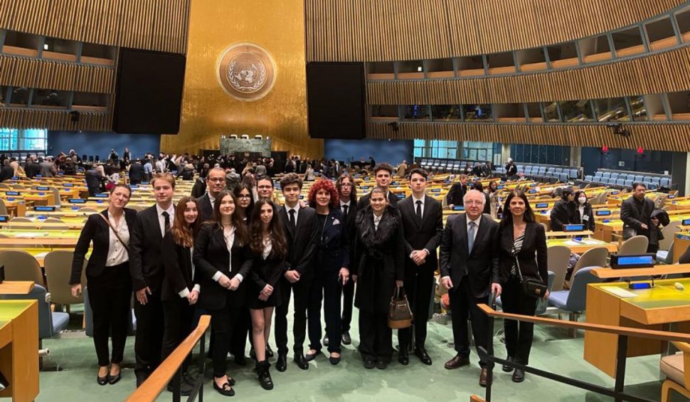Delegaţie românească la un eveniment unic în lume organizat la sediul ONU din New York