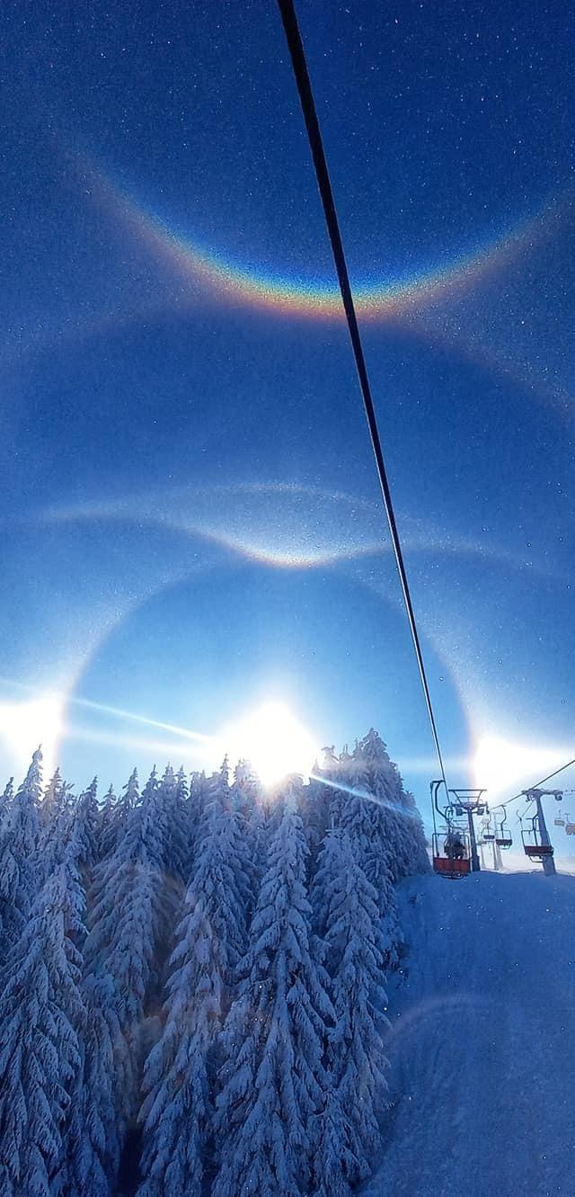 Fenomen spectaculos în staţiunea Straja! Imagini care îţi taie răsuflarea  813985