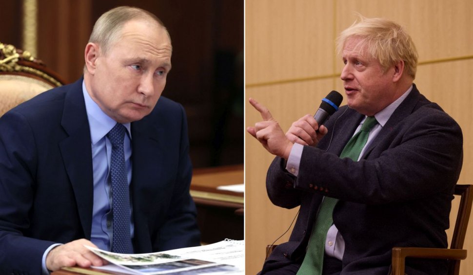 Kremlinul, replică acidă după ce Boris Johnson a dezvăluit că Vladimir Putin l-a amenințat cu rachete