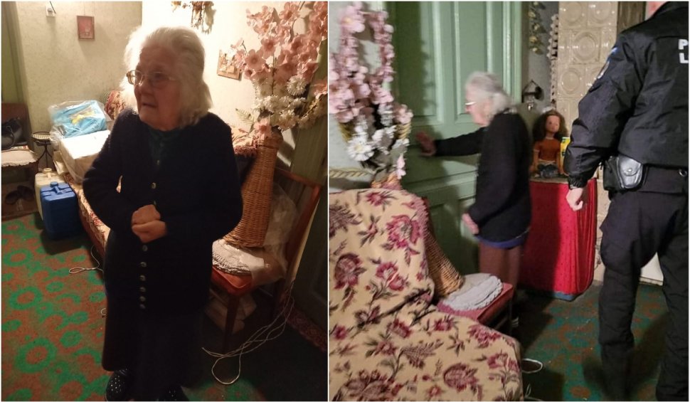 Bătrâna din Constanța, care a sunat la 112 spunând că moare de frig în casă, a ajuns la spital. Asistenții sociali au țipat la ea și i s-a făcut rău