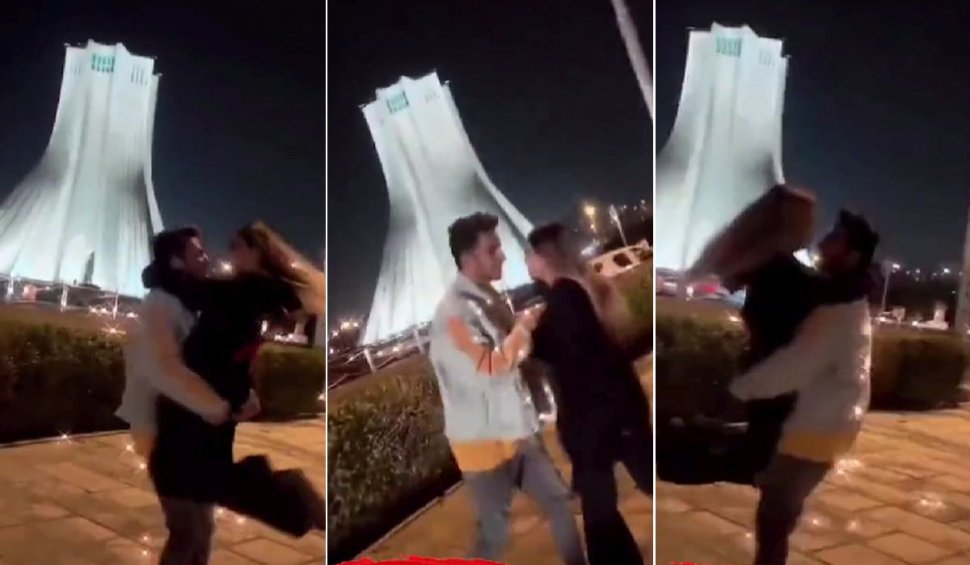 Doi tineri, urmăriţi de milioane de oameni pe Instagram, au fost condamnaţi pentru că au dansat pe stradă, în Iran