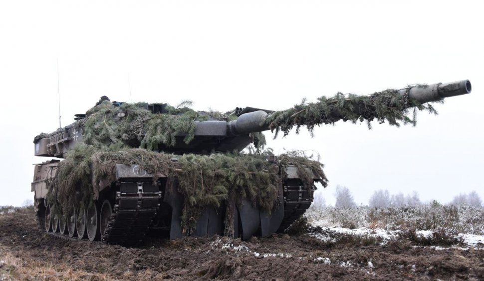 NATO, exerciţii de amploare cu tancuri Leopard 2 | "Lecțiile învățate aici sunt extrem de prețioase pentru ucraineni"