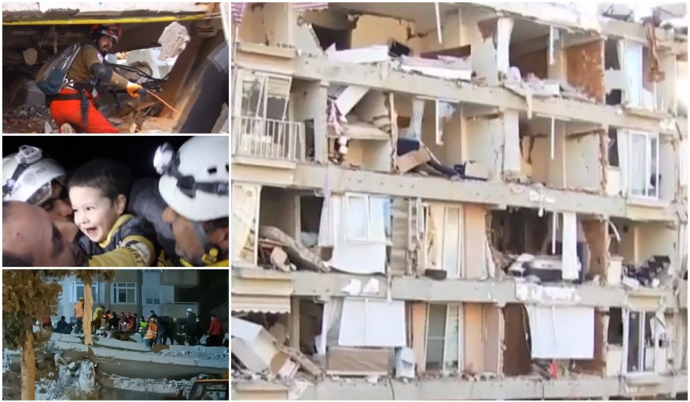 Imagini cu dezastrul umanitar din Turcia | Jurnaliştii Antena 3 CNN au surprins lupta contracronometru a salvatorilor
