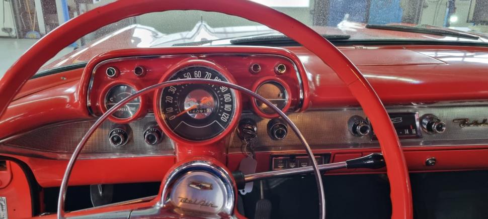 O mașină Chevrolet Bel Air a făcut senzație la RAR Bacău: "A devenit o piesă dorită în orice colecție auto" 815900