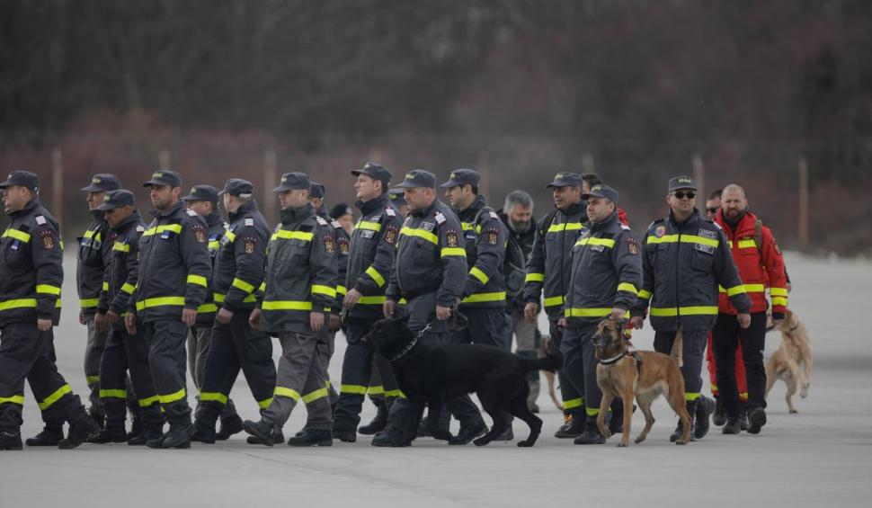 România trimite o nouă echipă de căutare-salvare în Turcia, dar şi bunuri de strictă necesitate din rezerva de stat 815721