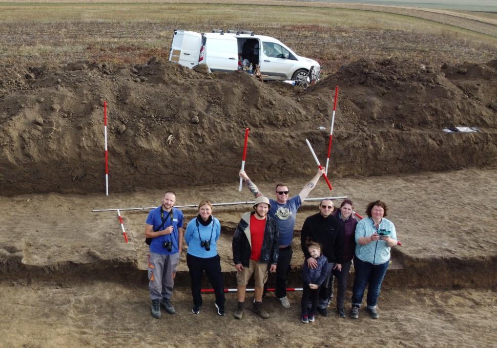 Schelet uman de peste 3.000 de ani, decoperit de arheologi în județul Botoșani: "Aparţine culturii Yamnaya" 815893