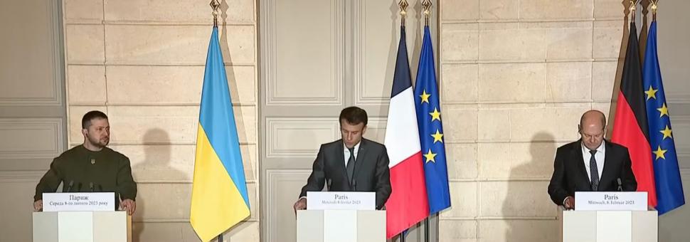 Volodimir Zelenski a ajuns în Franţa, pentru întâlnirea cu Emmanuel Macron 815929